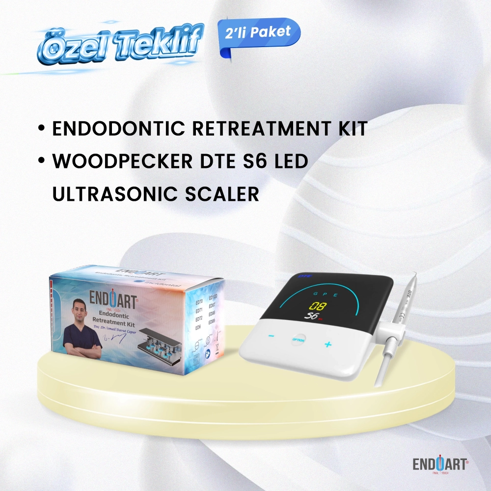 Endodontic Retreatment Kit + Woodpecker DTE S6 Led Ultrasonic Scaler ...