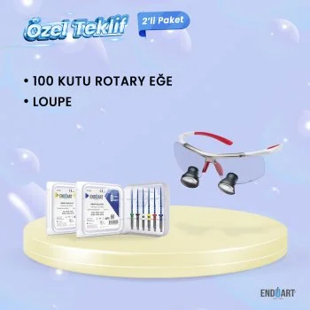 100 Kutu Kanal Eğesi + Loupe 