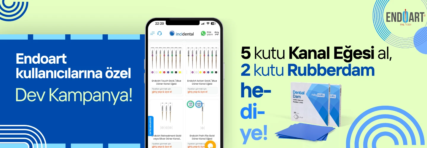 5 KUTU EĞE ALIMINA 2 KUTU RUBBERDAM HEDİYE!