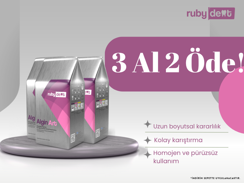 AlginArt Ürünlerinde 3 Al 2 Öde MOBİL
