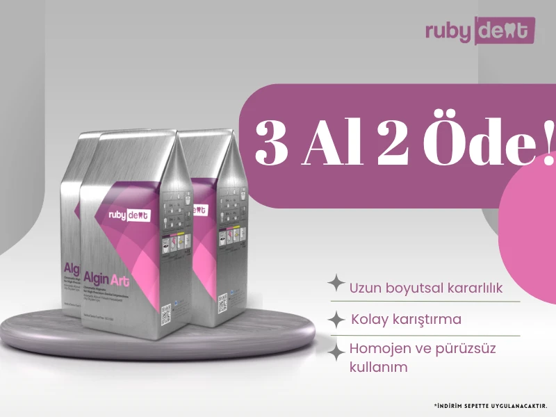 AlginArt Ürünlerinde 3 Al 2 Öde MOBİL