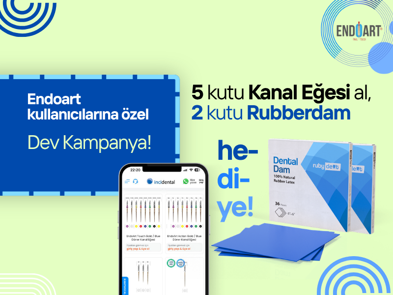 5 KUTU EĞE ALIMINA 2 KUTU RUBBERDAM HEDİYE!
